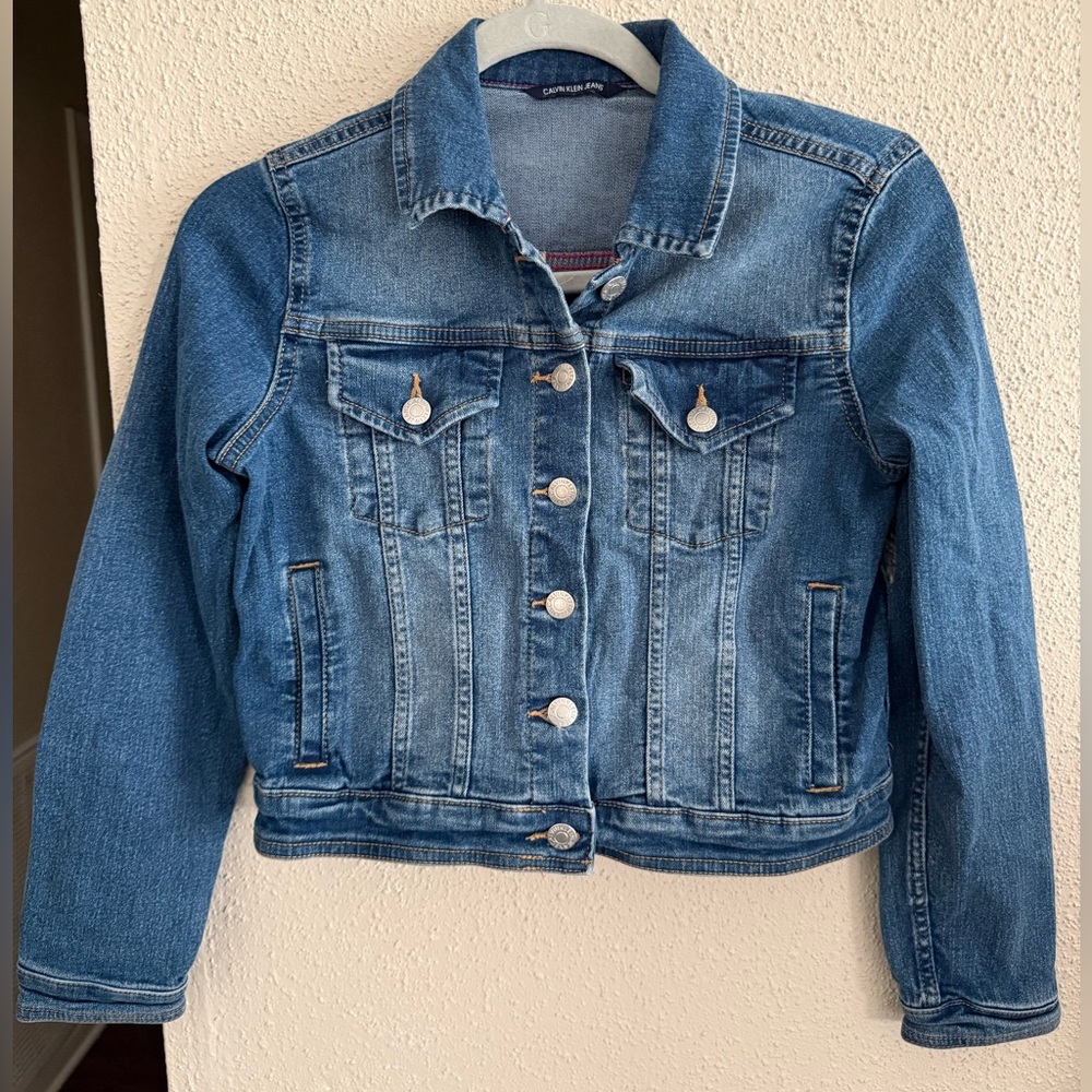 Calvin Klein Jeans Classic Blue Jean Jacket